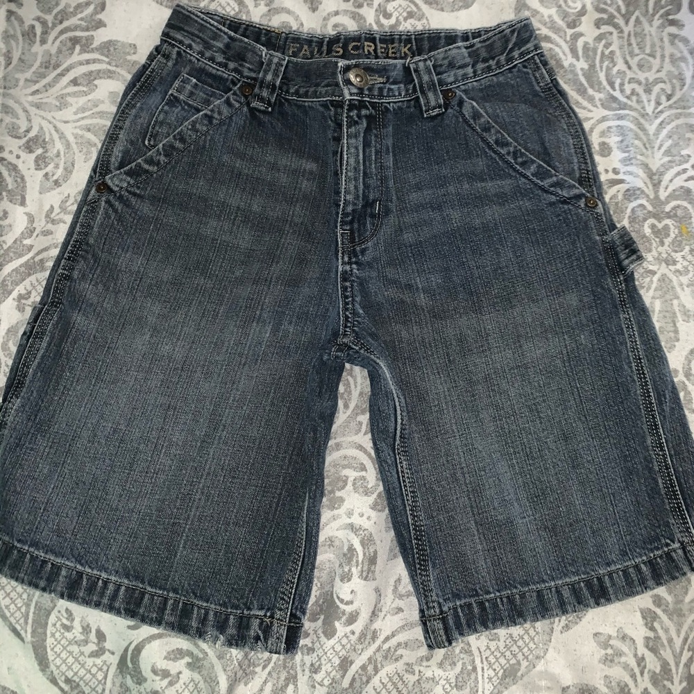 Blue Denim Shorts